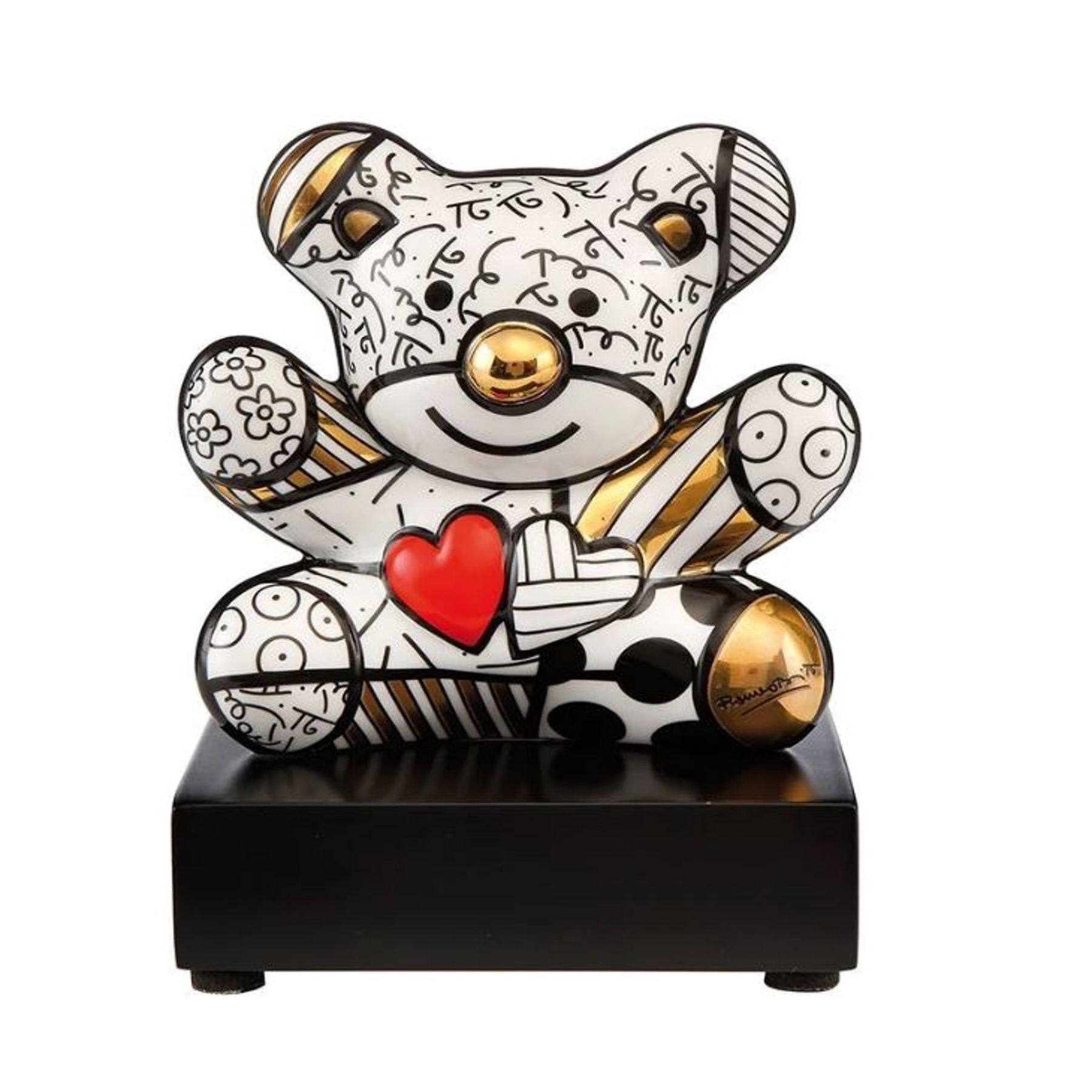 Goebel Figure R.Britto - Golden Truly yours 12cm -Goebel