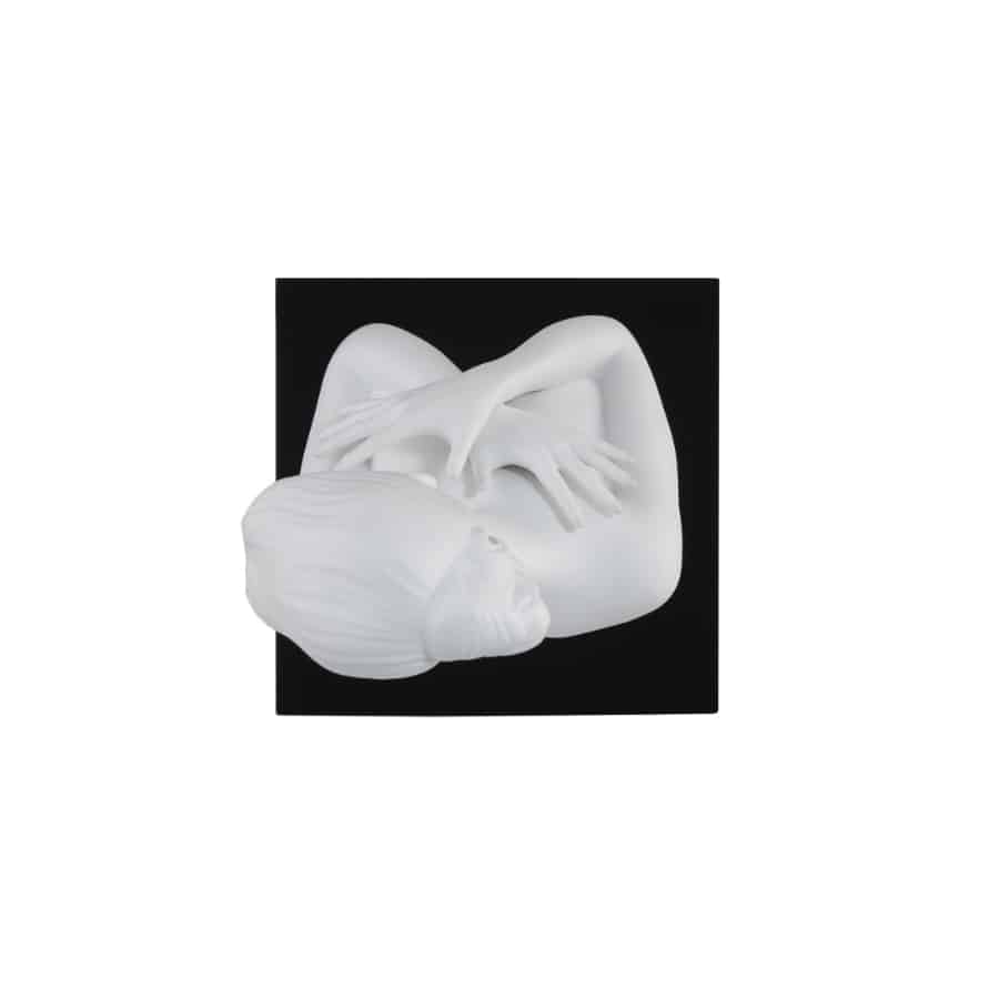 Goebel Figurine Lana Frey Fire In The Belly White II 50cm -Goebel