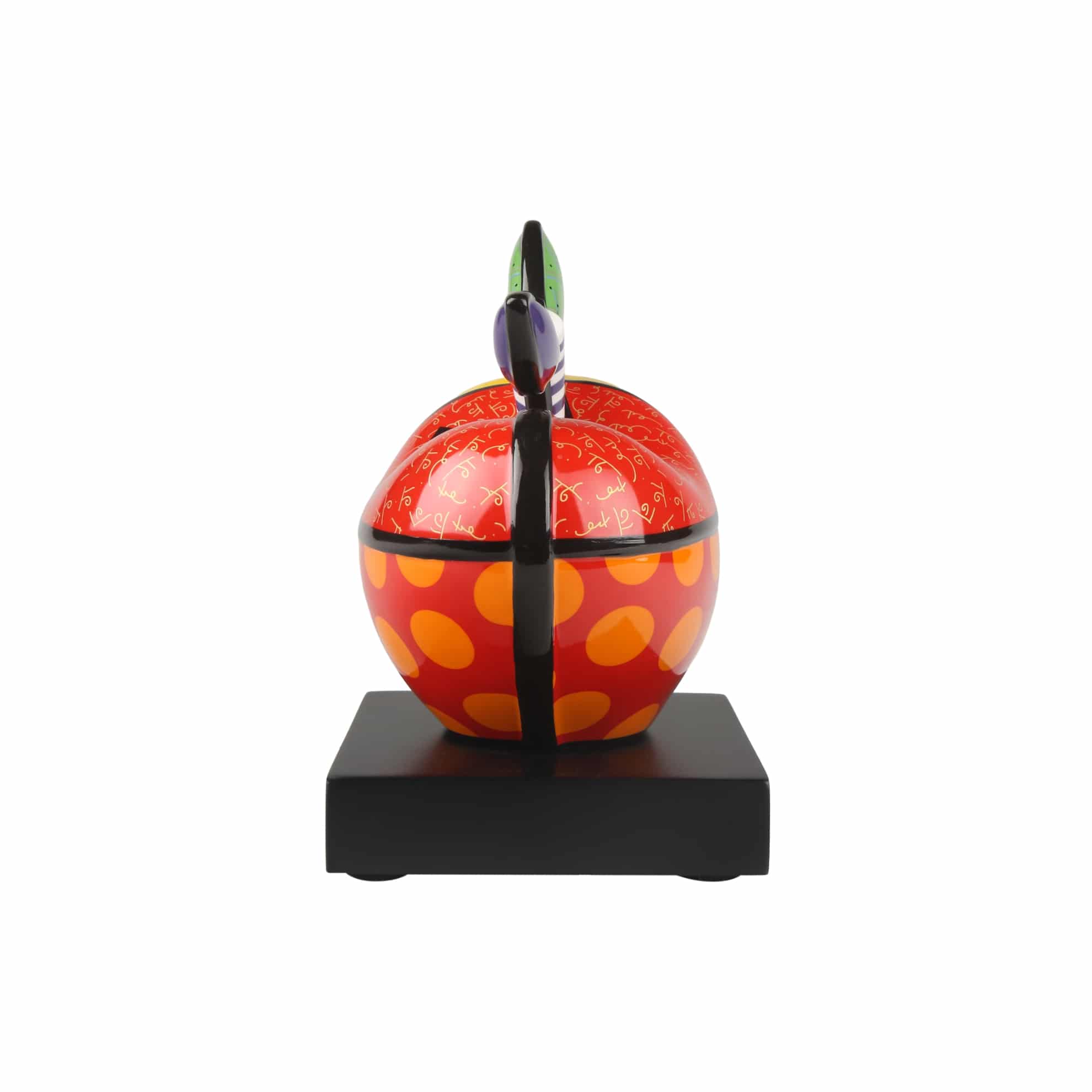 Goebel Figurine, Romero Britto Big Apple 17cm -Goebel