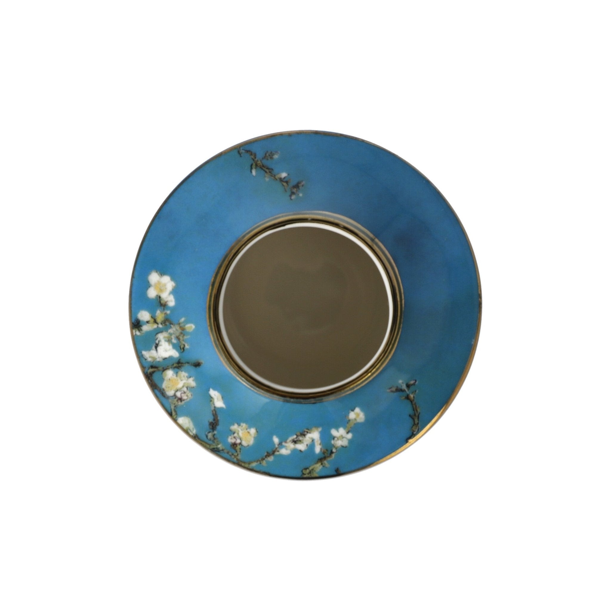 Goebel Mini Vase Van Gogh Almond Tree Blue 12.5cm -Goebel