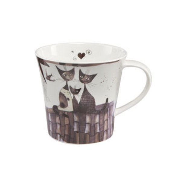 Goebel Mug Cat Virgola e sua famiglia -Goebel