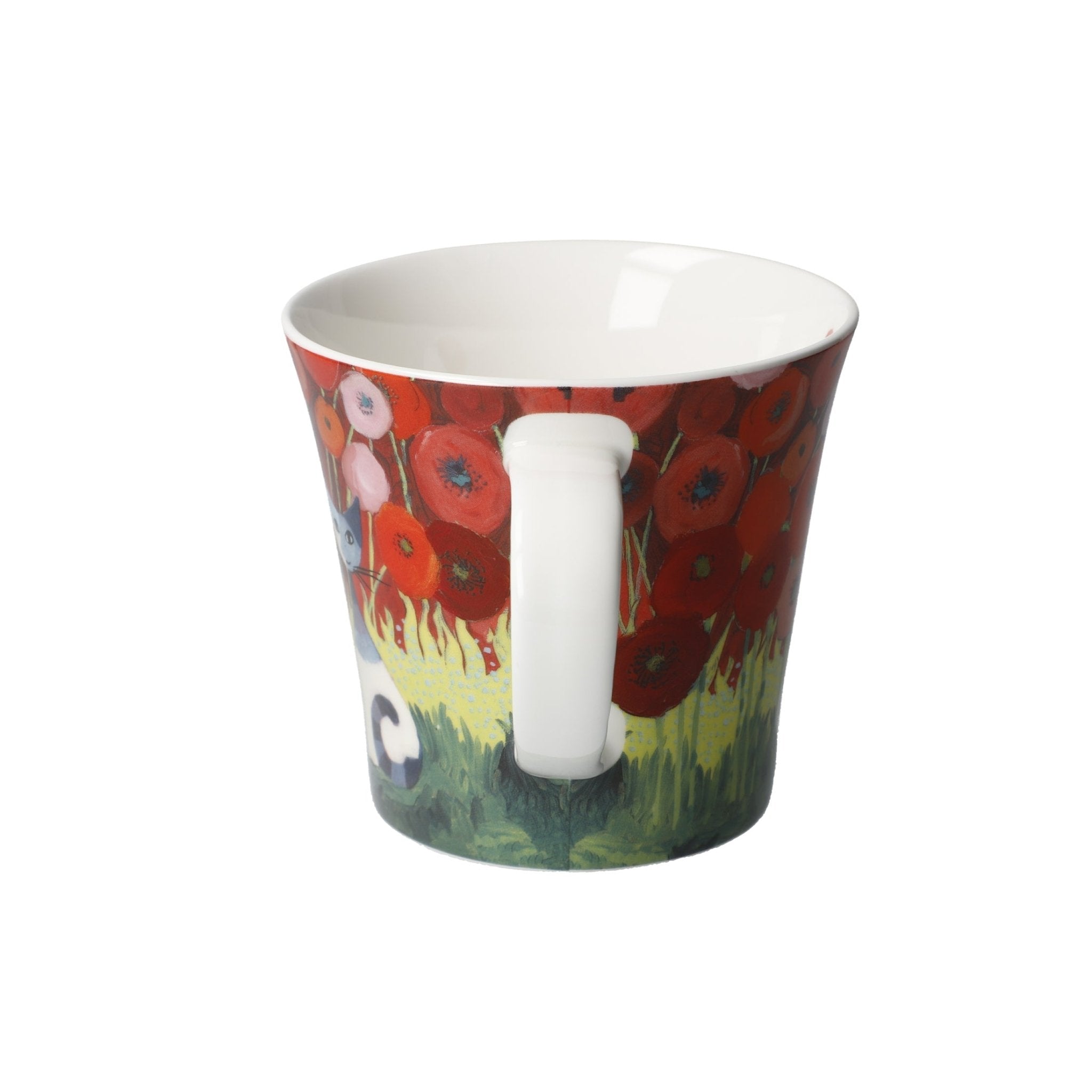 Goebel Mug R. Wachtmeister Fall in love with poppies 350ml -Goebel