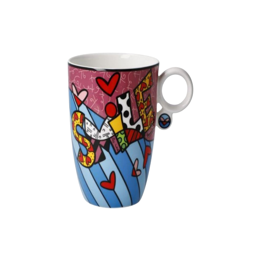 Goebel Mug Romero Britto - Smile 400ml -Goebel