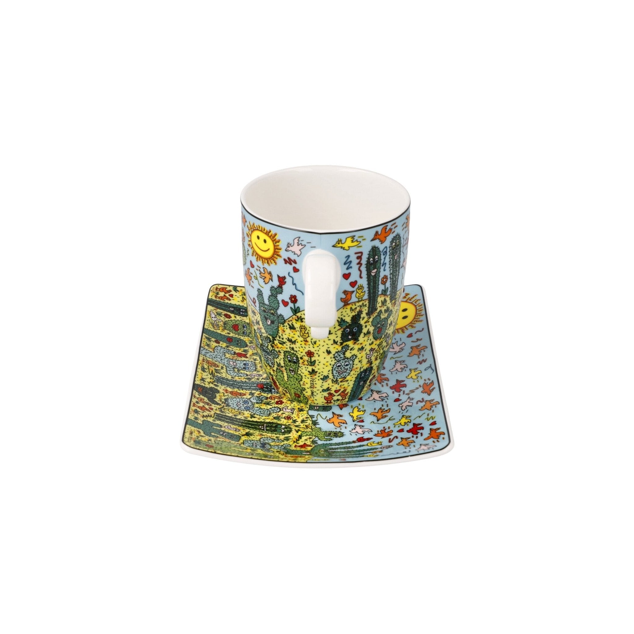 Goebel Mug & saucer J.Rizzi - Dessert live 400ml -Goebel
