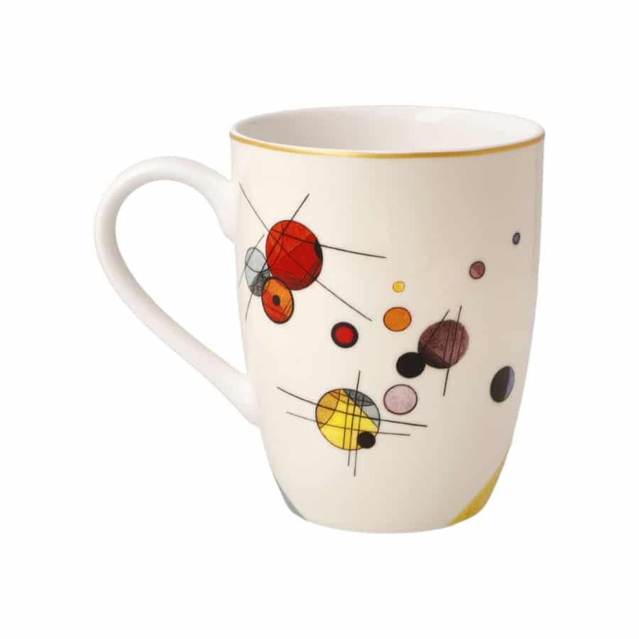 Goebel Mug Wassily Kandinsky Circles In A Circle -Goebel