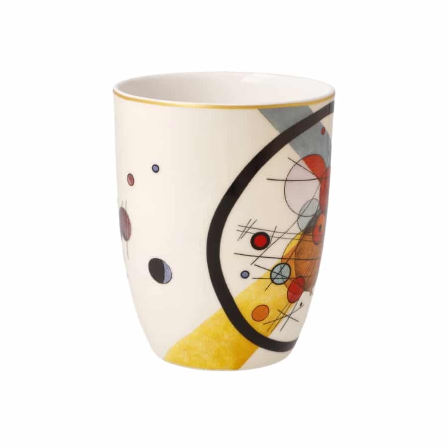 Goebel Mug Wassily Kandinsky Circles In A Circle -Goebel