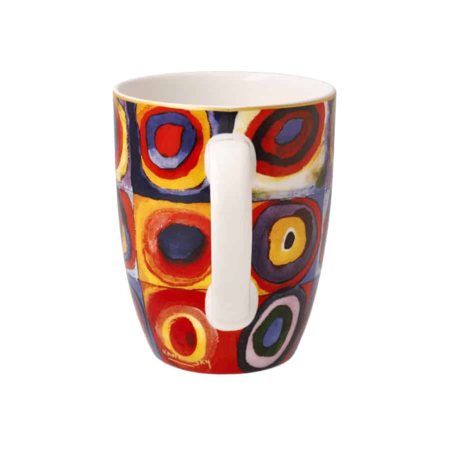 Goebel Mug Wassily Kandinsky Squares -Goebel