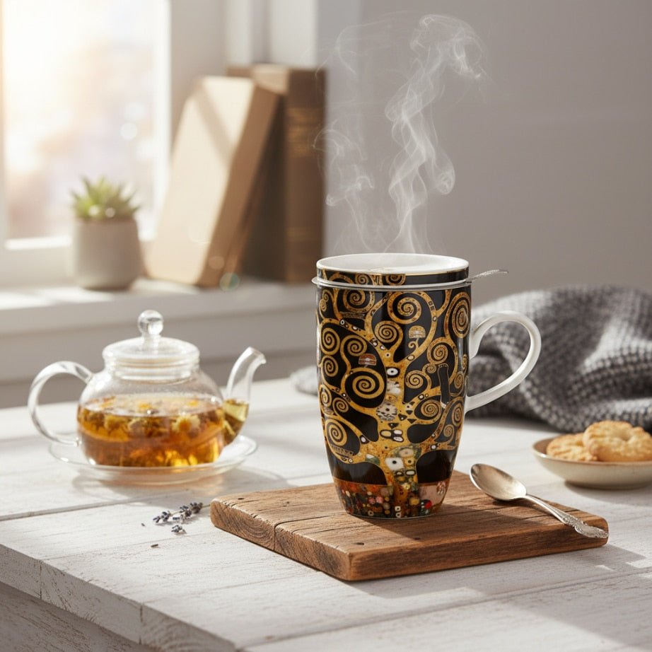 Goebel Tea Cup Strainer Tree of Life -Goebel