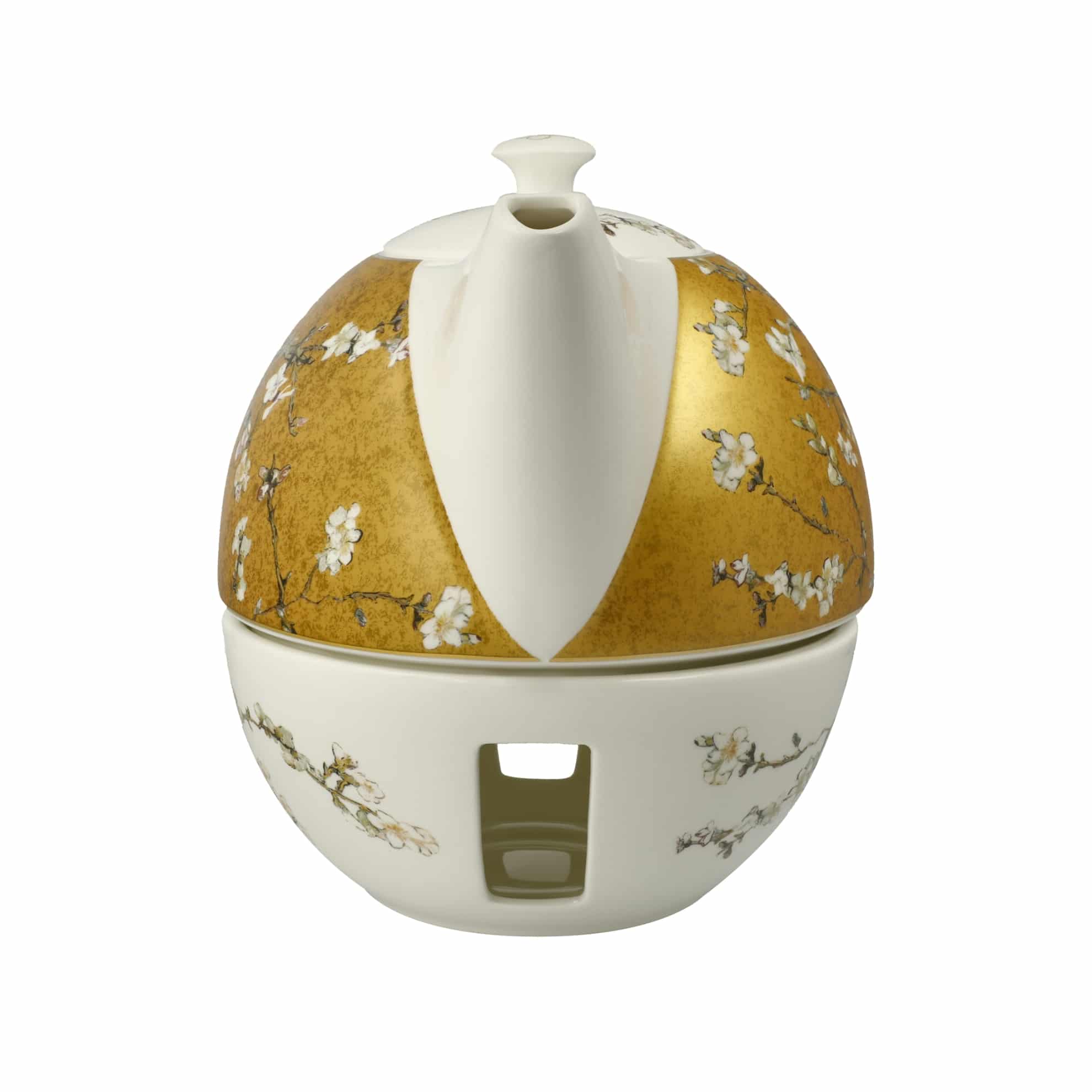 Goebel Tea For One Almond Tree Gold -Goebel