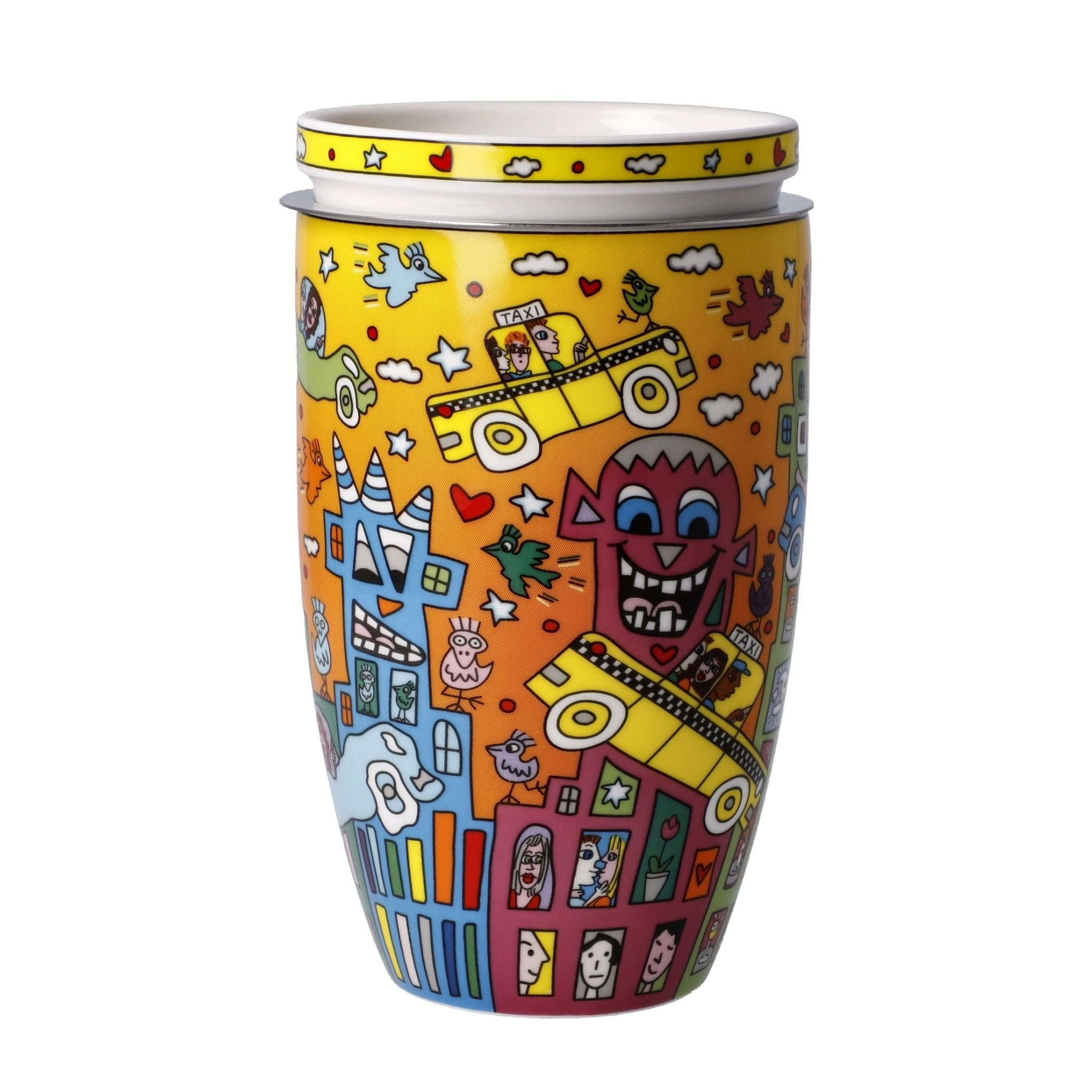 Goebel Teacup with strainer J.Rizzi Not getting around 450ml -Goebel
