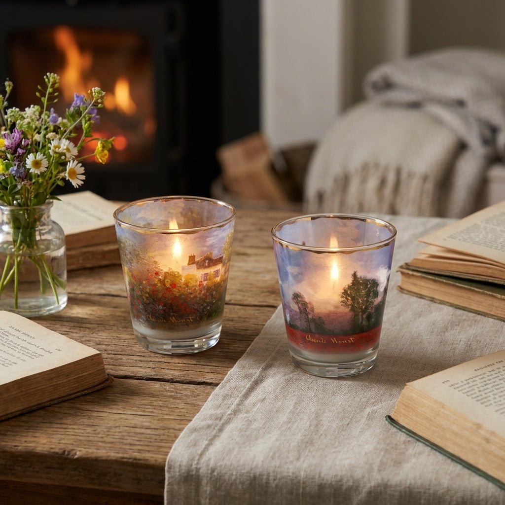 Goebel Tealight C.Monet - The artist's house 10cm -Goebel