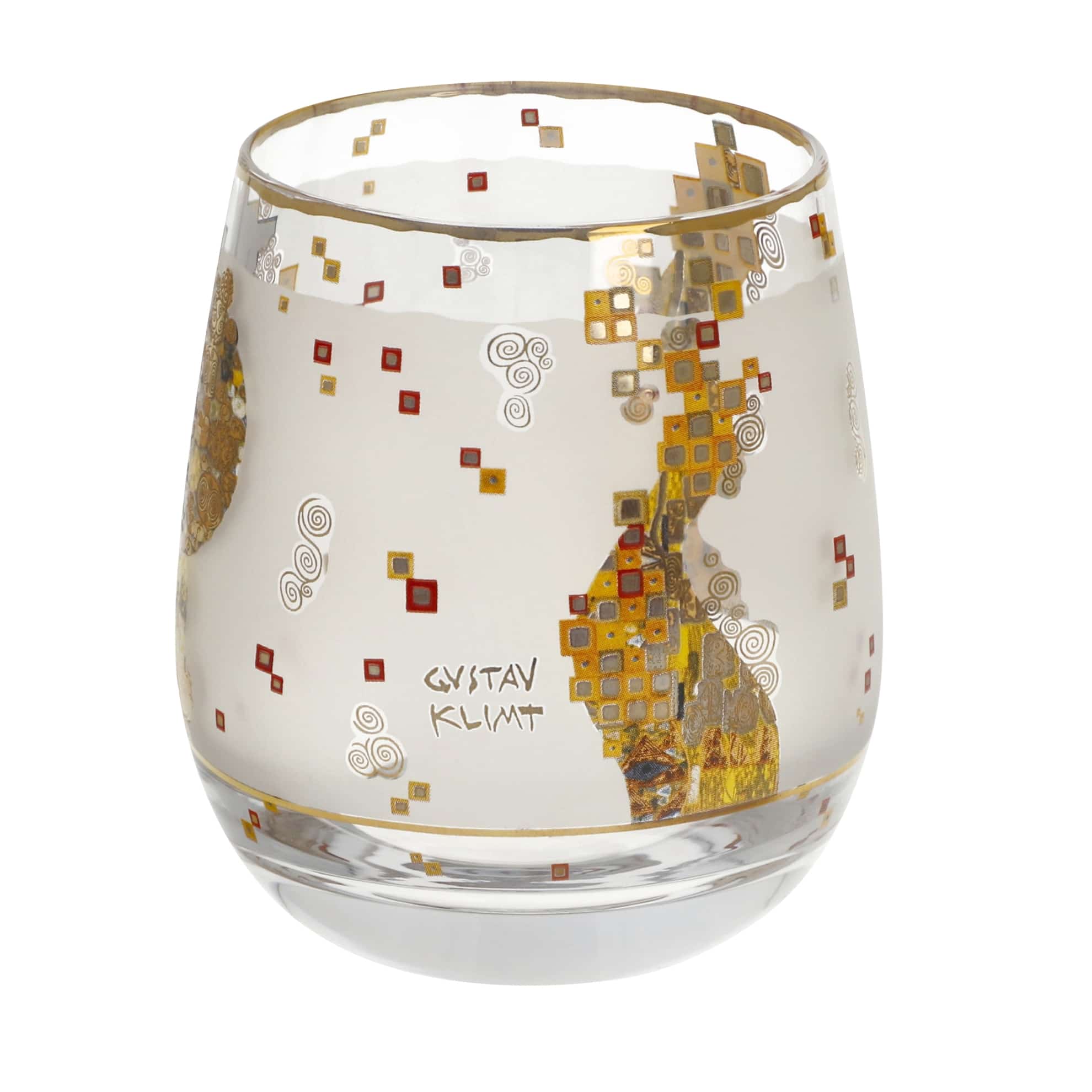Goebel Tealight Holder 9.5cm Gustav Klimt Adele -Spilhaus
