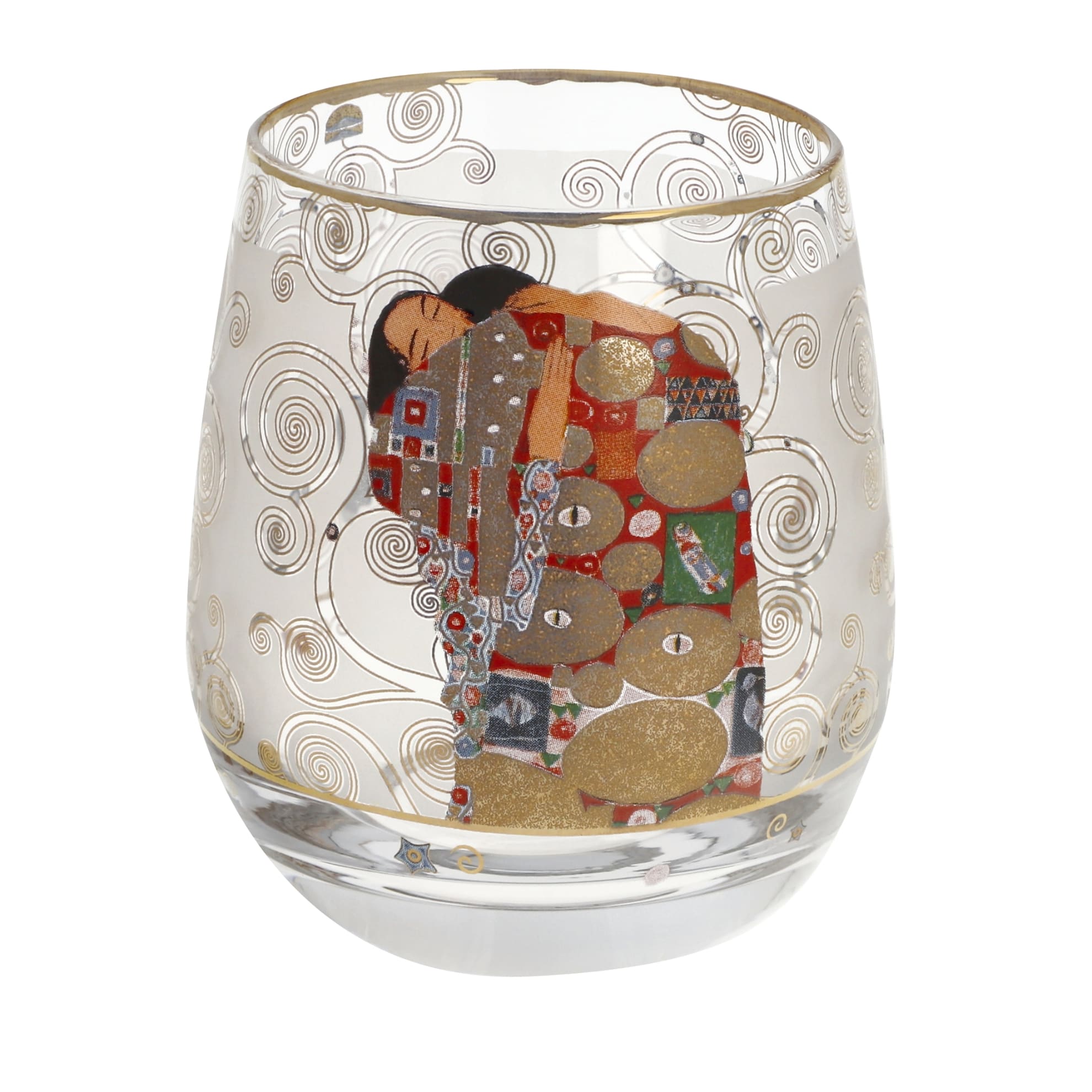 Goebel Tealight Holder 9.5cm Gustav Klimt Fulfilment -Spilhaus