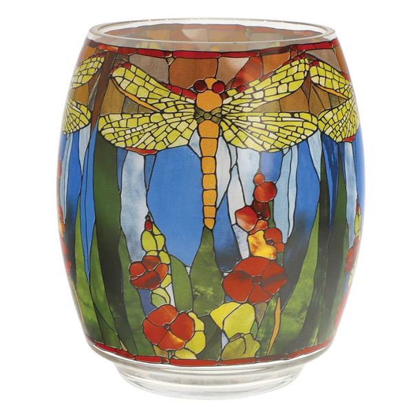 Goebel Tealight Tiffany Dragonfly -Goebel