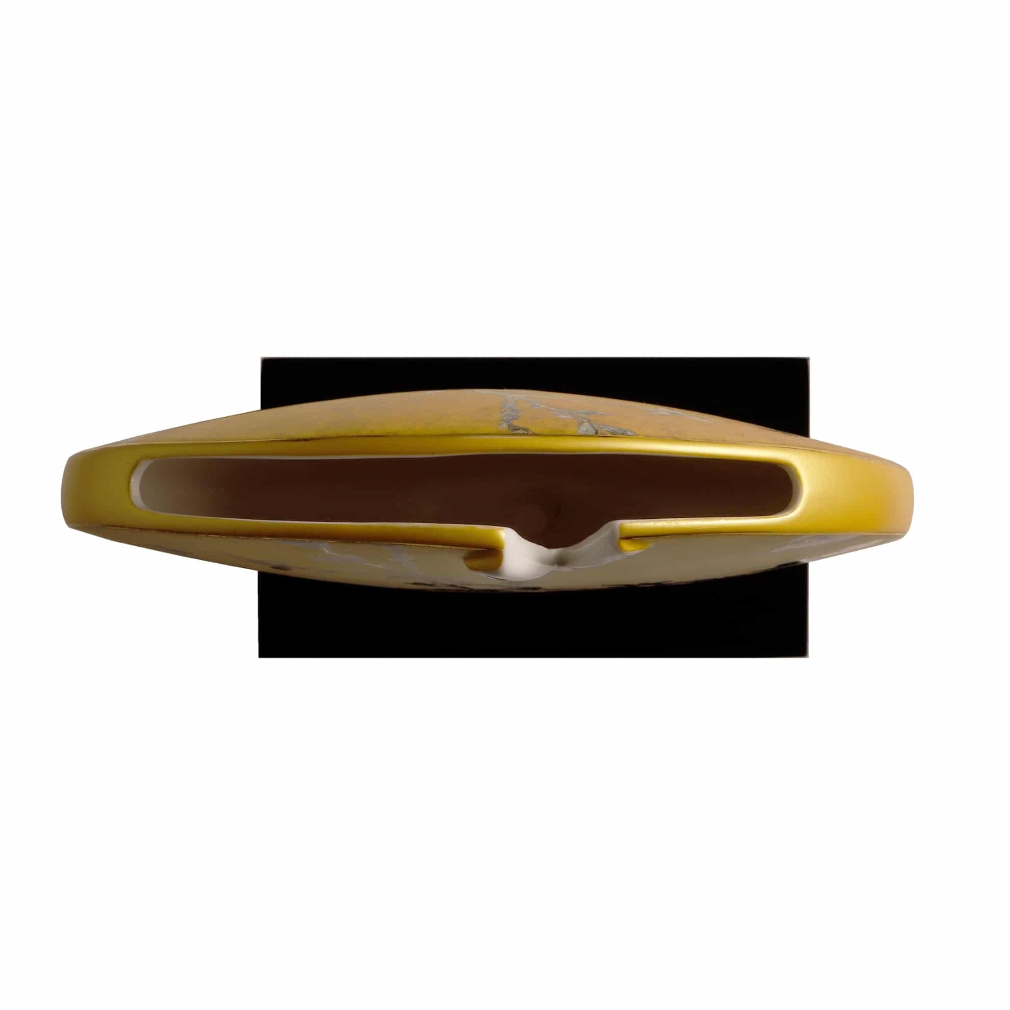 Goebel Vase Almond Tree Gold 22.5cm -Goebel