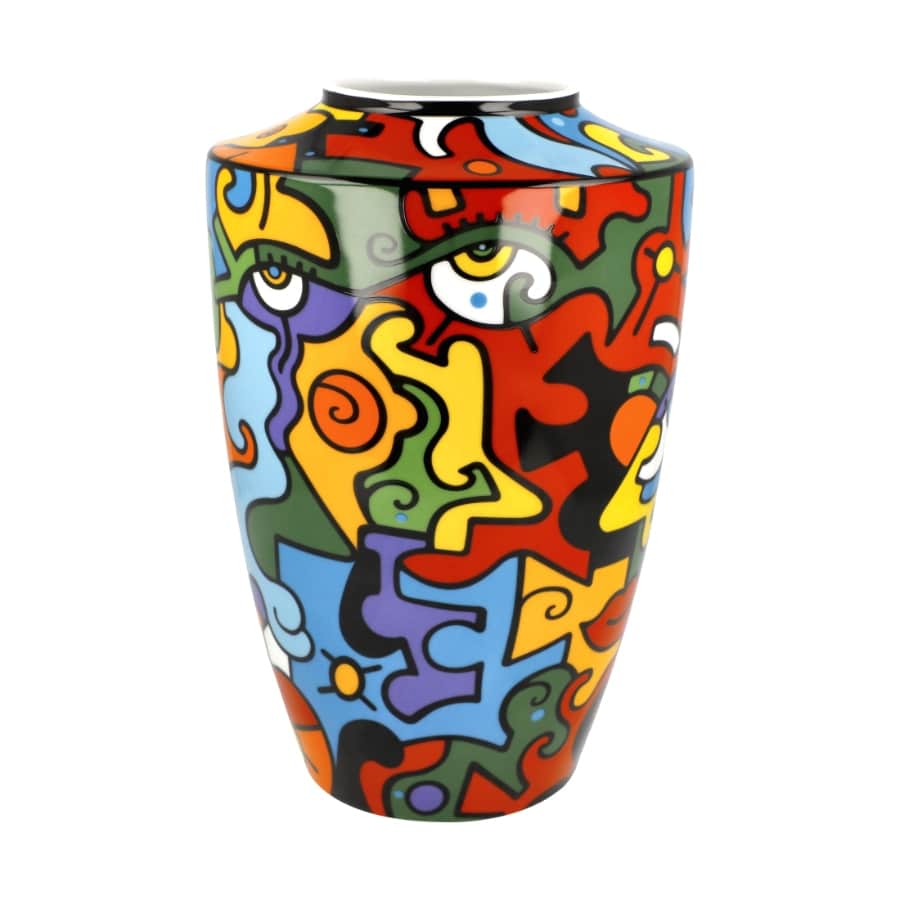 Goebel Vase Evolution Of Love II 24cm -Goebel