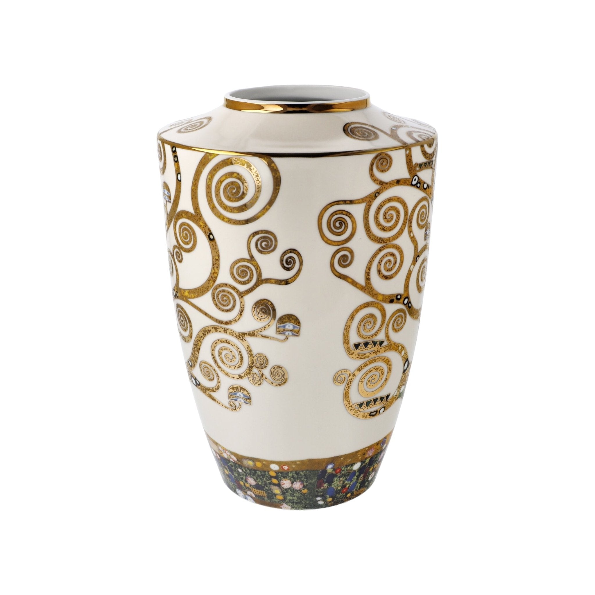 Goebel Vase Gustav Klimt The Tree of Life 24cm -Goebel