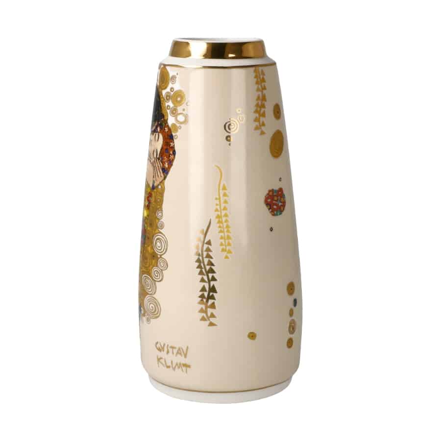 Goebel Vase Klimt The Kiss 18.5cm -Goebel
