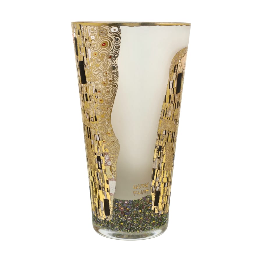 Goebel Vase Klimt The Kiss 20cm -Goebel