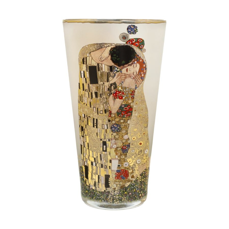Goebel Vase Klimt The Kiss 20cm -Goebel