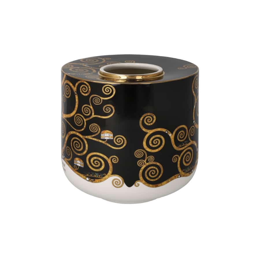 Goebel Vase Klimt Tree of Life 16cm -Goebel