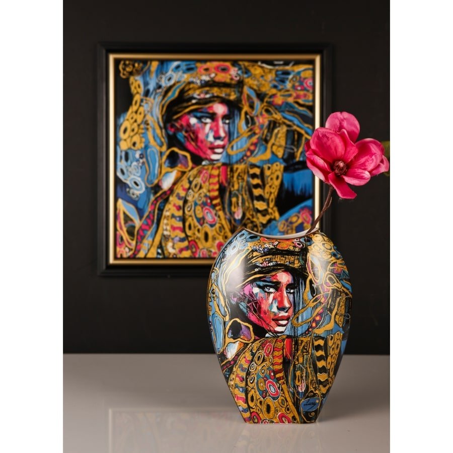 Goebel Vase Lana Frey Aphrodite 30cm -Goebel