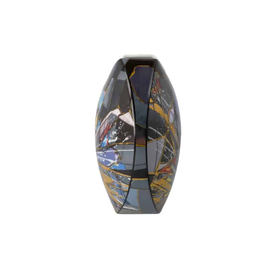 Goebel Vase Lana Frey Fire In The Belly 21cm -Goebel