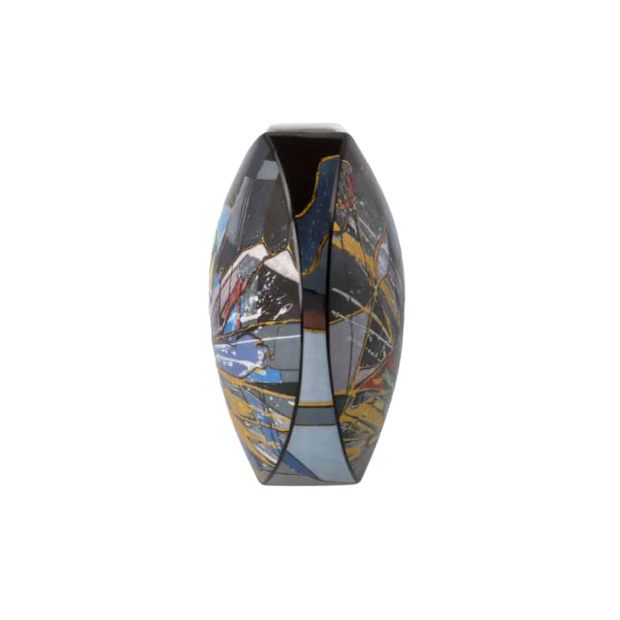 Goebel Vase Lana Frey Fire In The Belly 21cm -Goebel