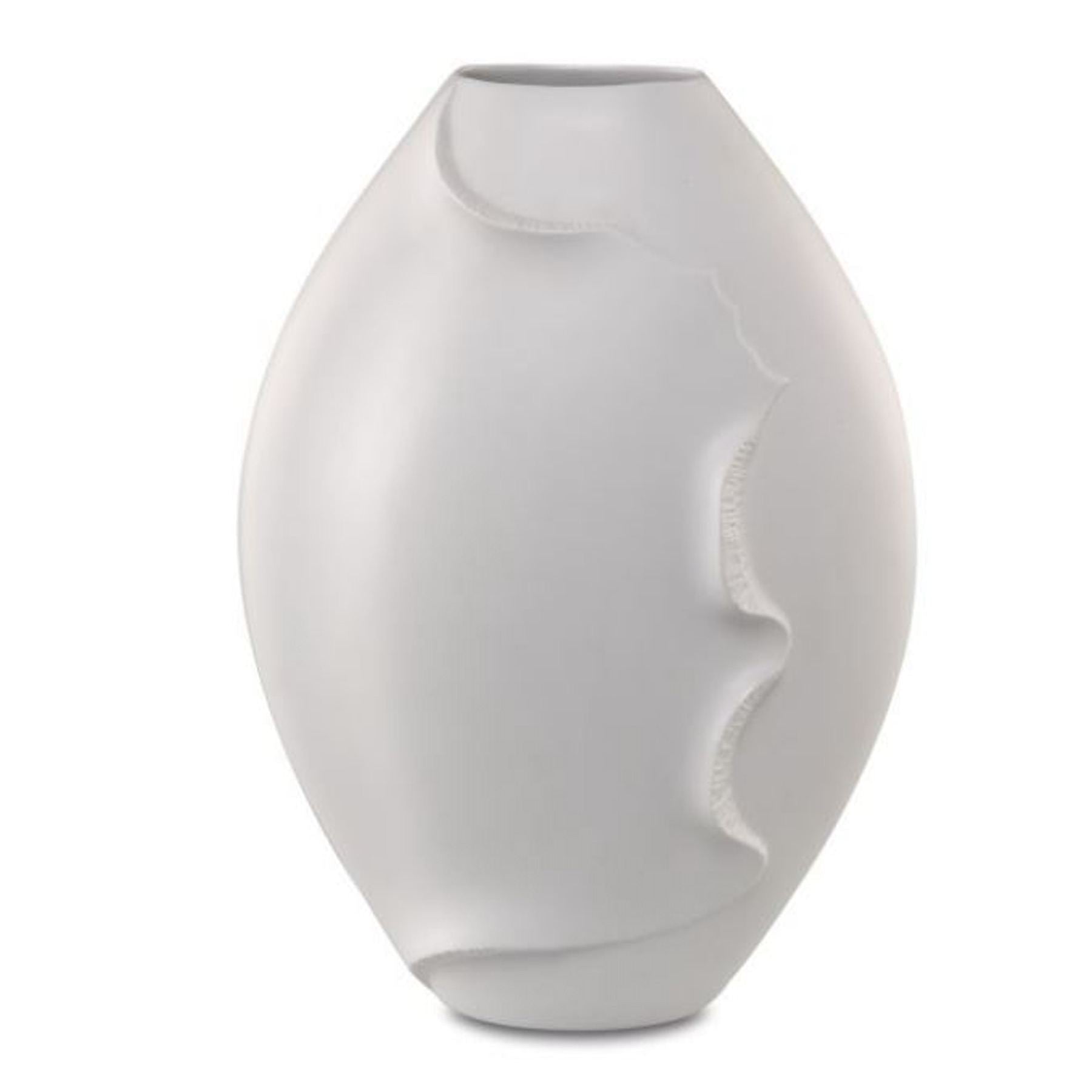 Goebel Vase Montana white 31cm -Goebel