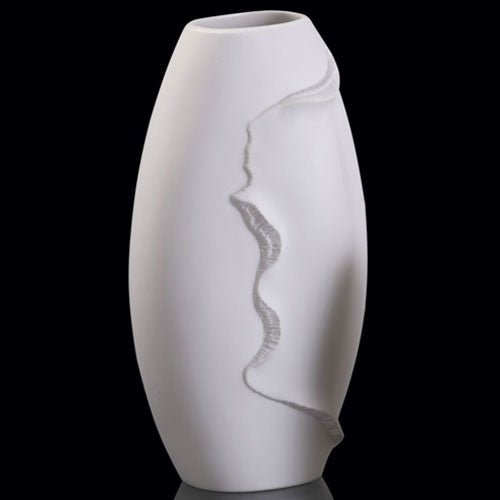 Goebel Vase Montana White Bisque -Goebel
