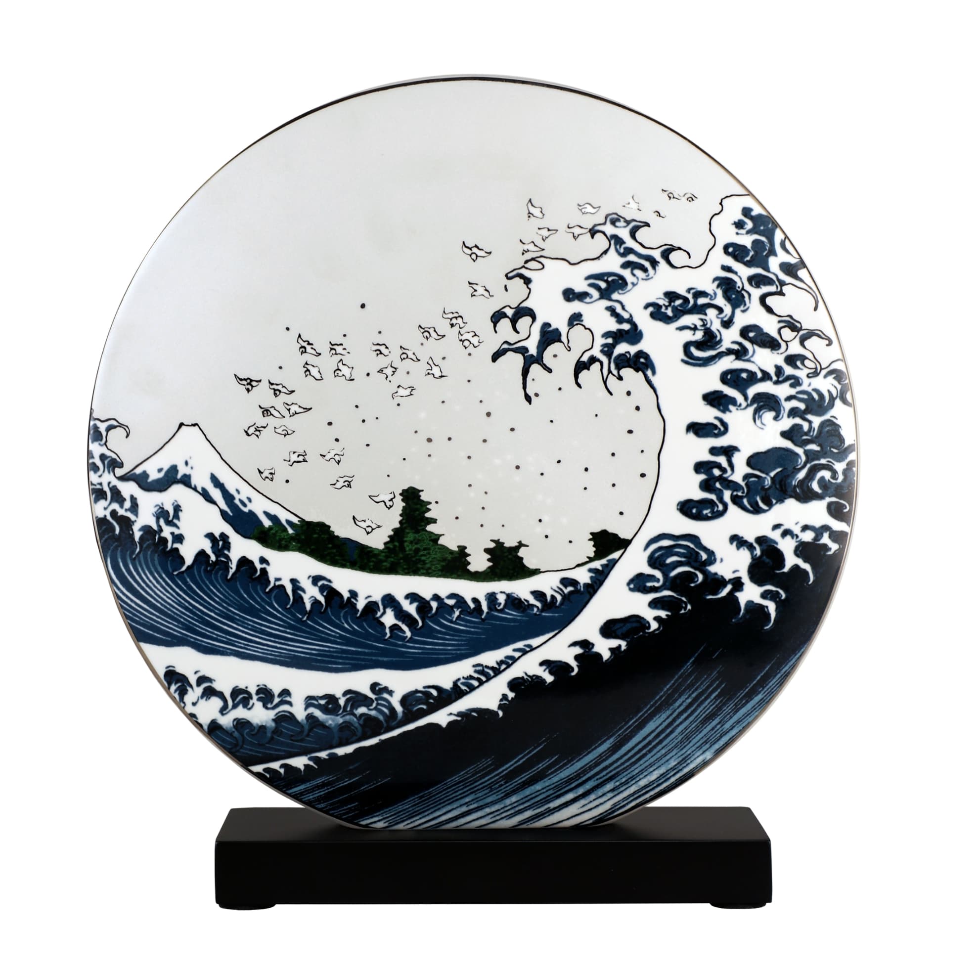 Goebel Vase The Great Wave I 33.5cm -Goebel