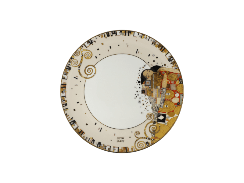 Goebel Wall Plate Klimt Fulfillment 23Cm -Goebel
