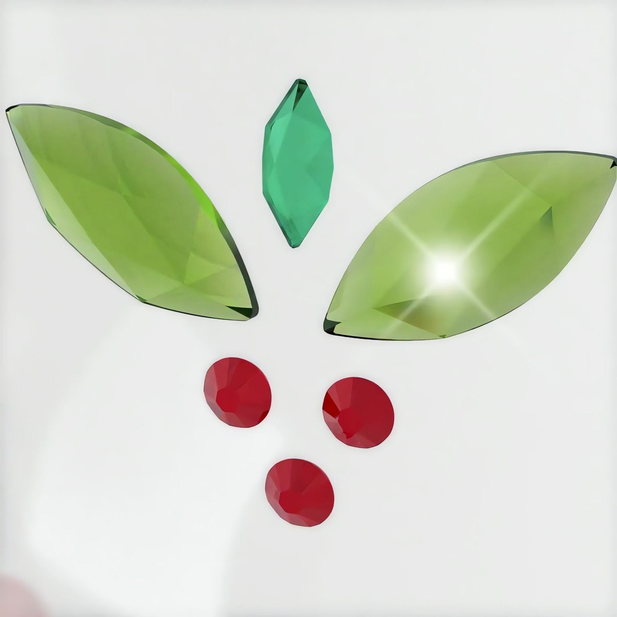 Holiday Cheers Mistletoe Ball Ornament -Swarovski