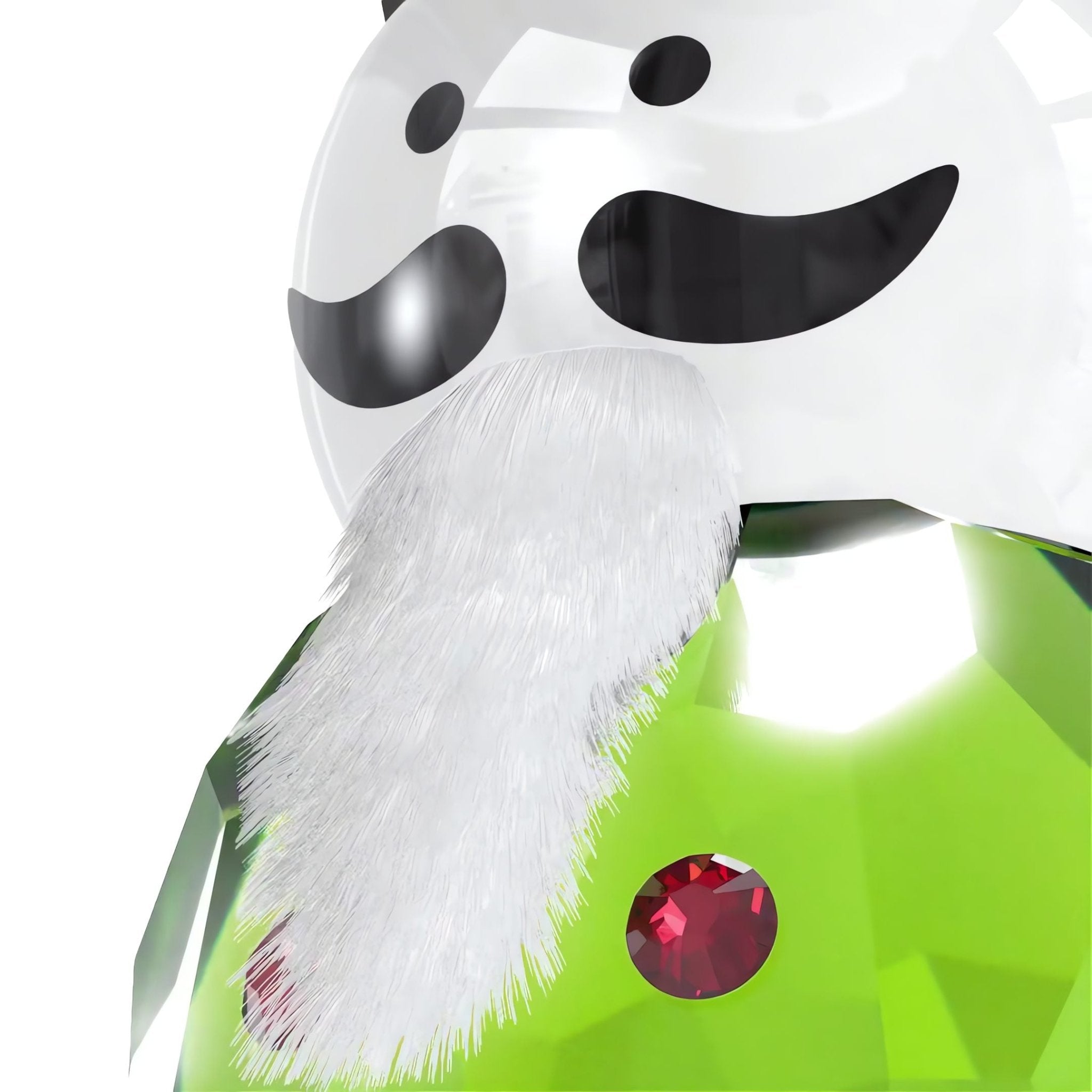 Holiday Cheers Nutcracker Ornament, Green -Swarovski