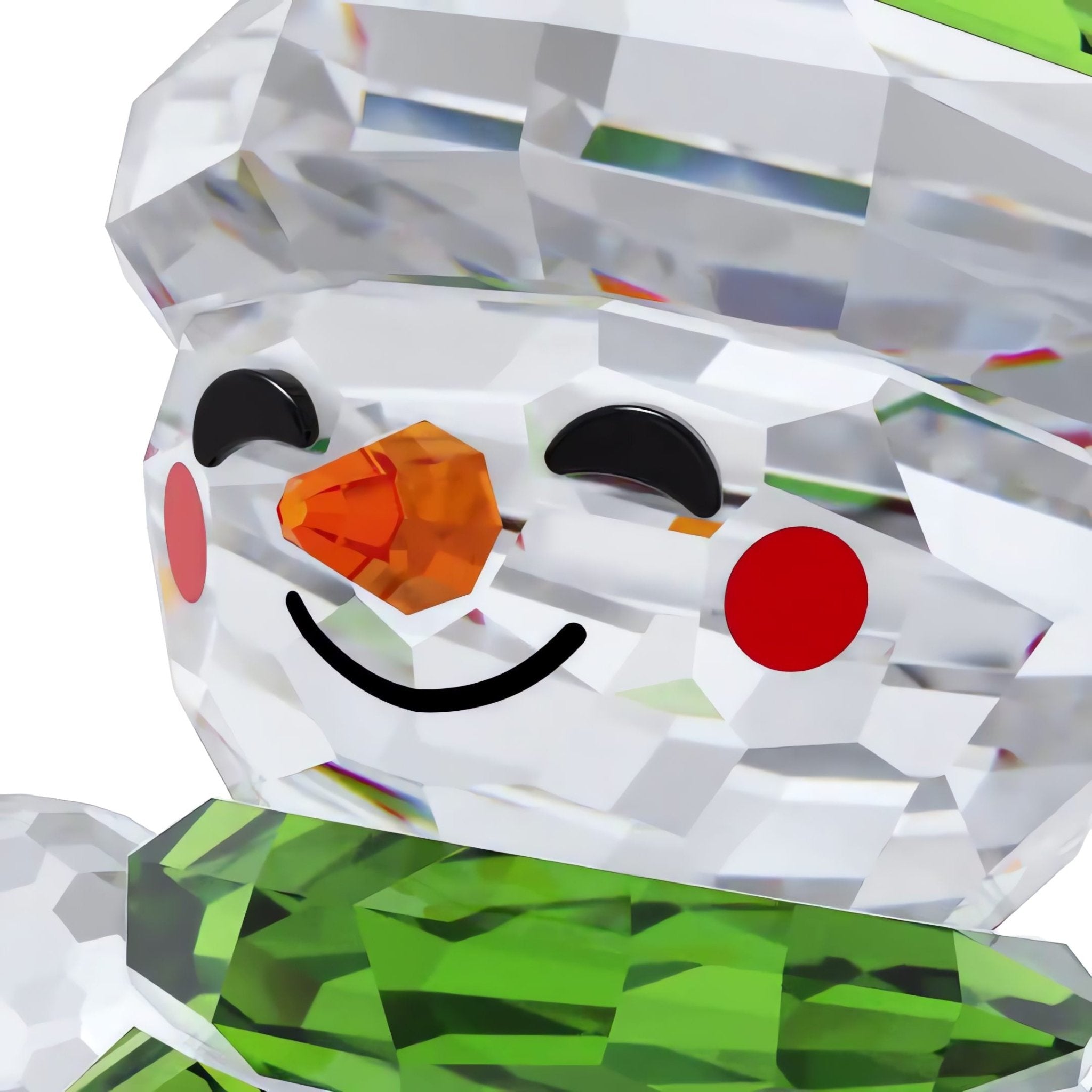 Holiday Cheers Rocking Snowman -Swarovski