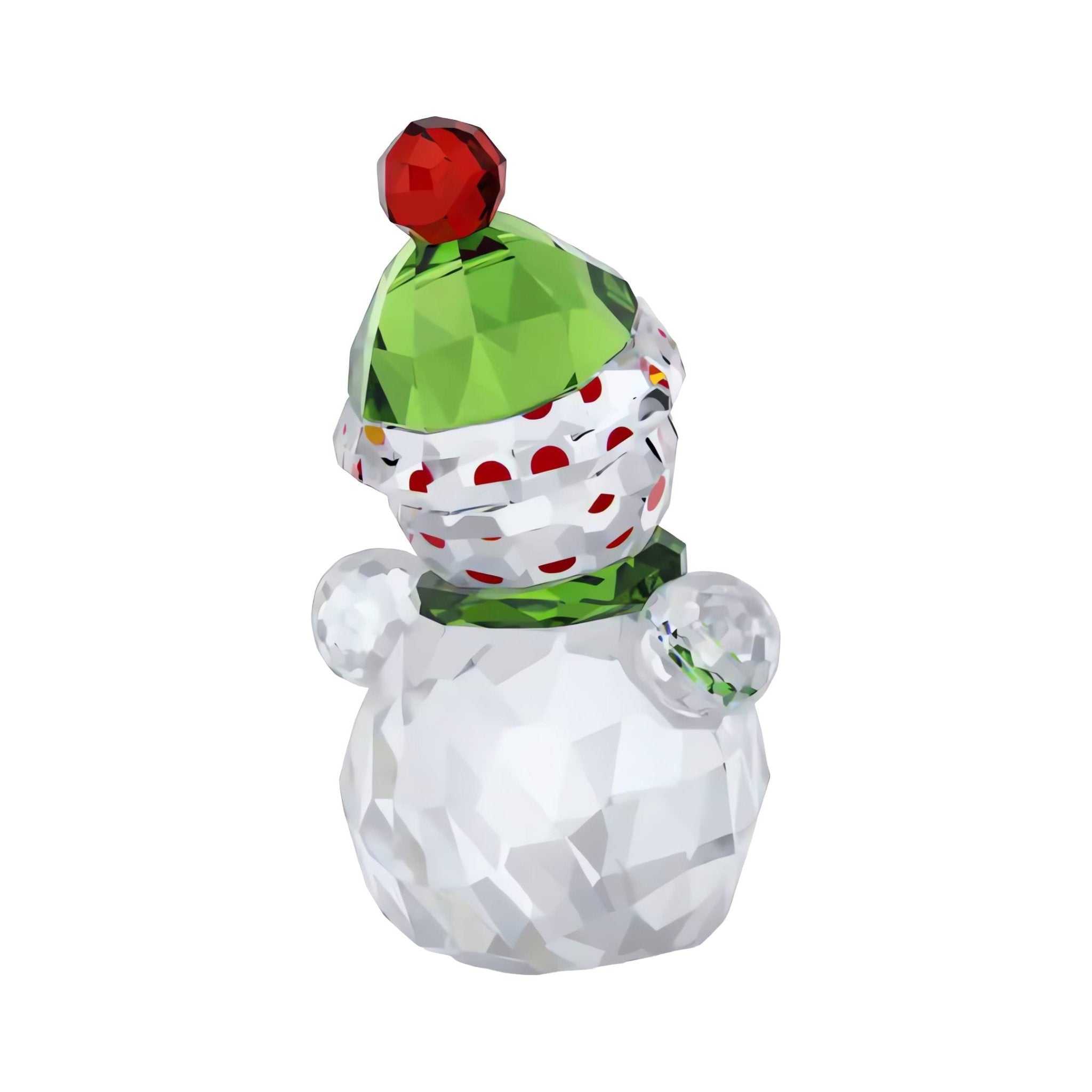 Holiday Cheers Rocking Snowman -Swarovski