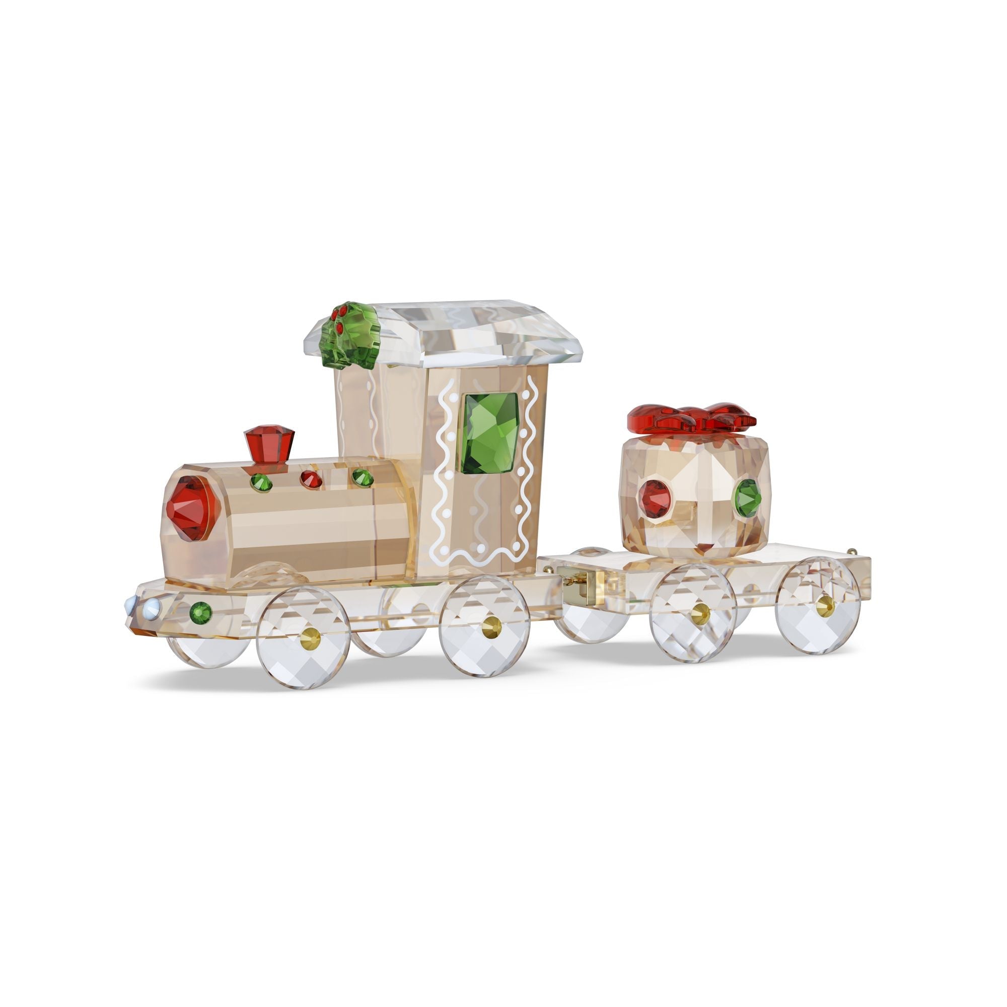 Holiday Cheers Train Set -Swarovski
