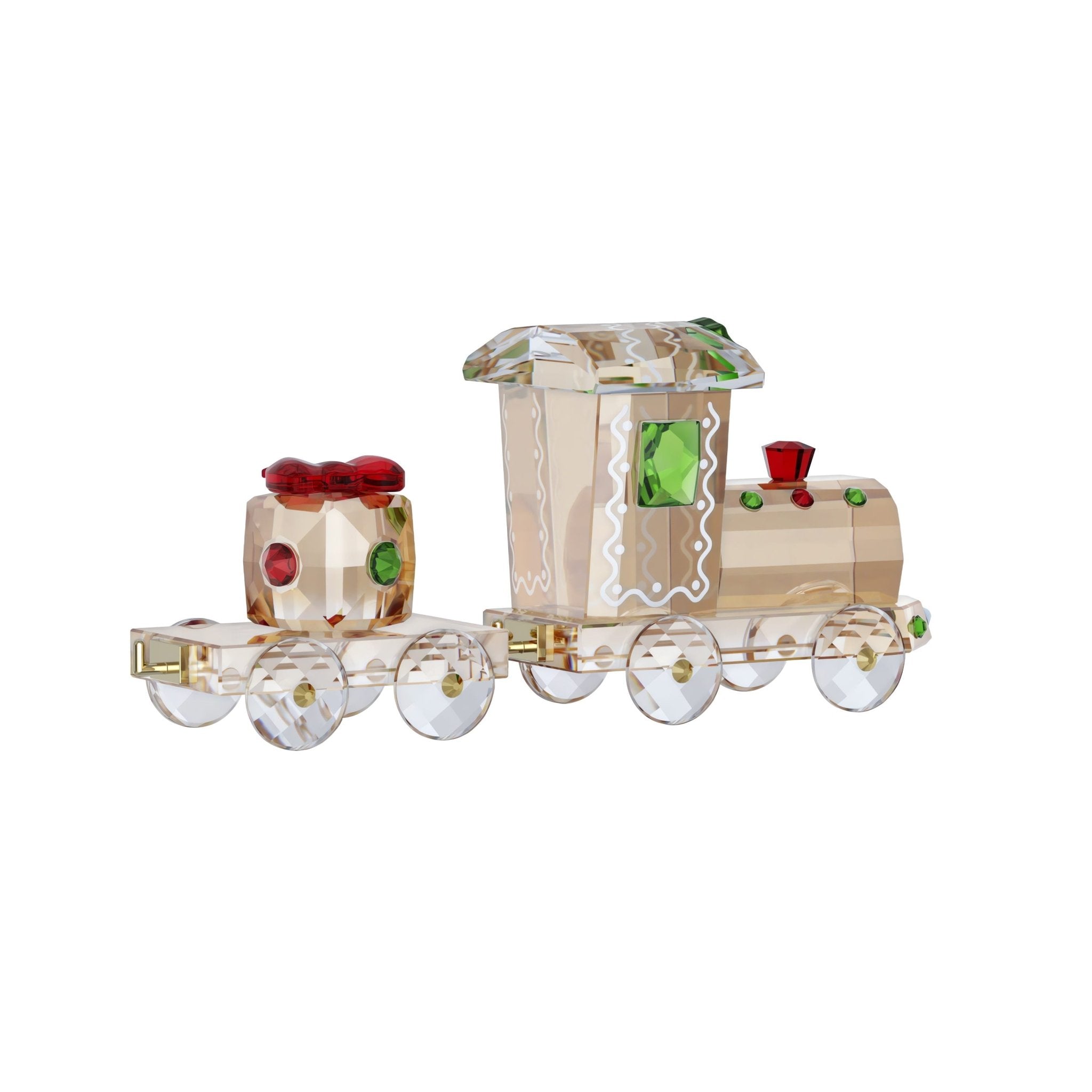 Holiday Cheers Train Set -Swarovski