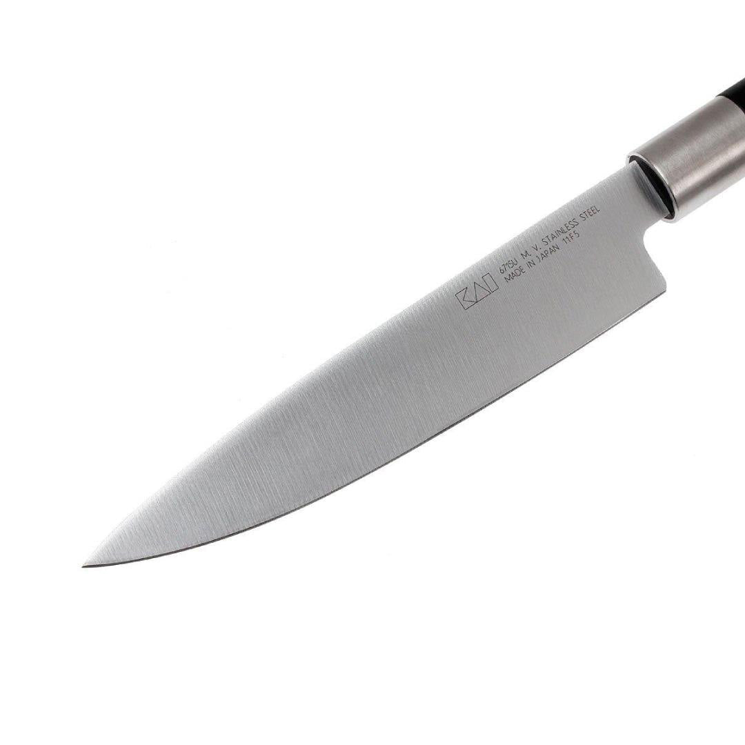 Kai Wasabi Black Utility Knife 15cm -Kai