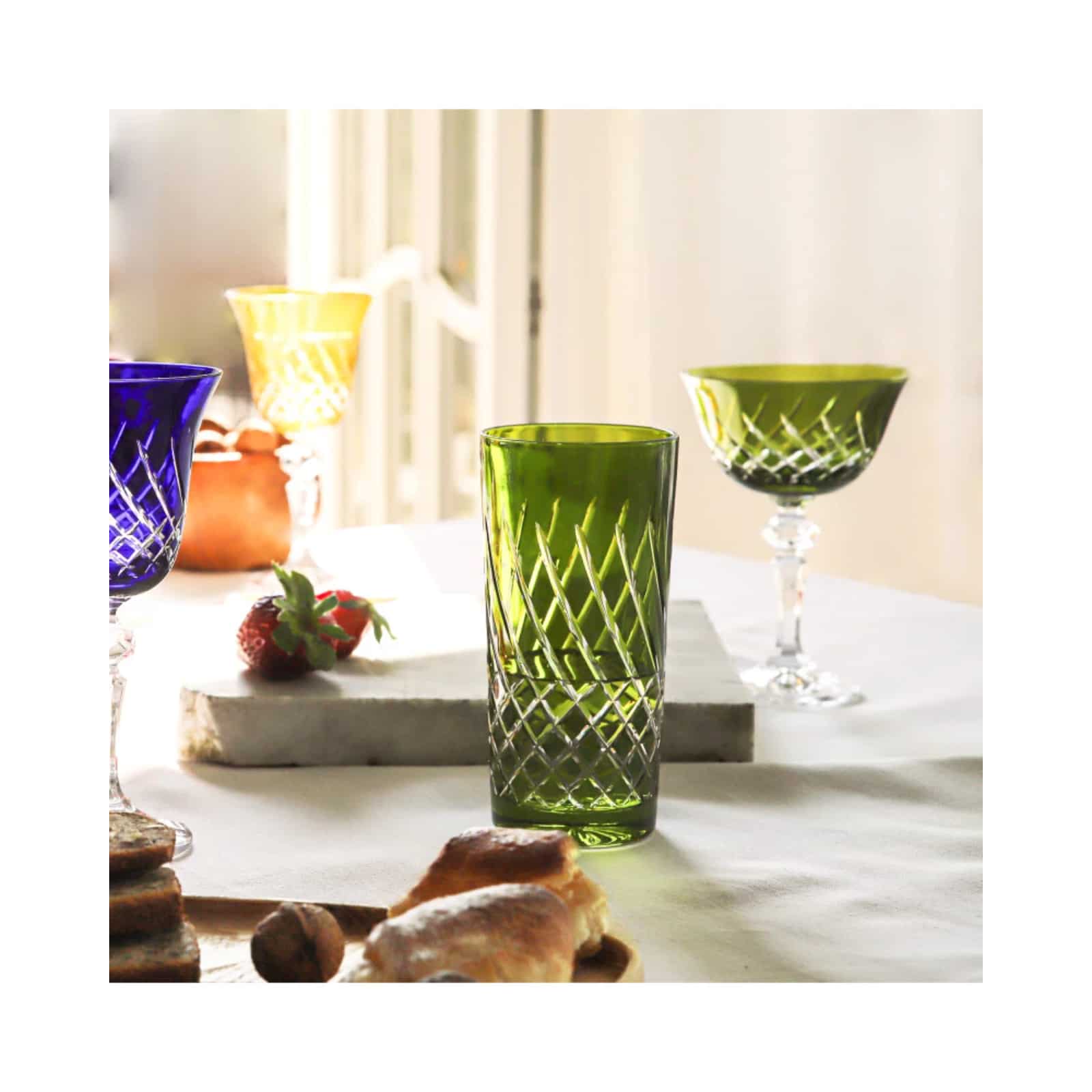 Kolglass Julia Highball 9216 Green 350ml Each -Kolglass Julia