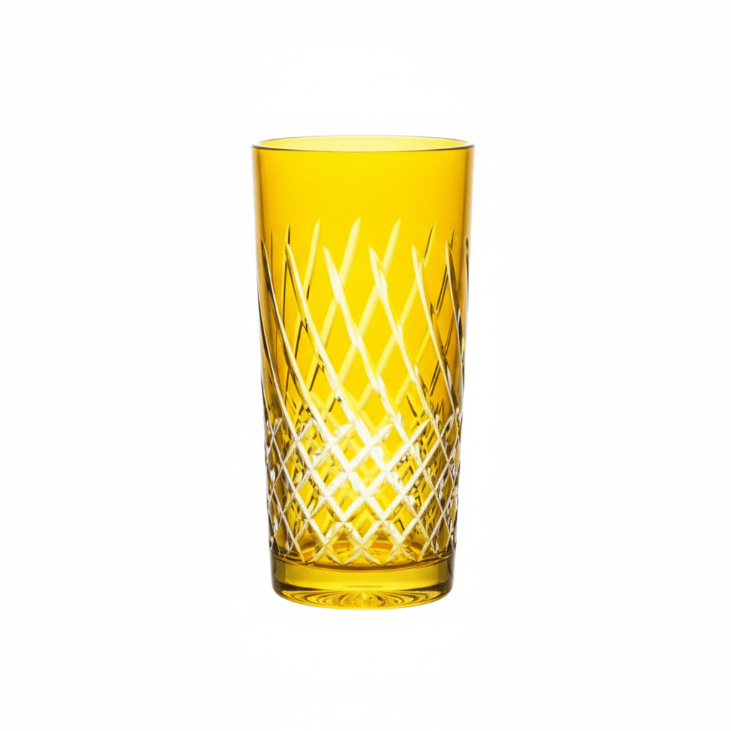 Kolglass Julia Highball 9216 Yellow Amber 350ml Each -Kolglass Julia
