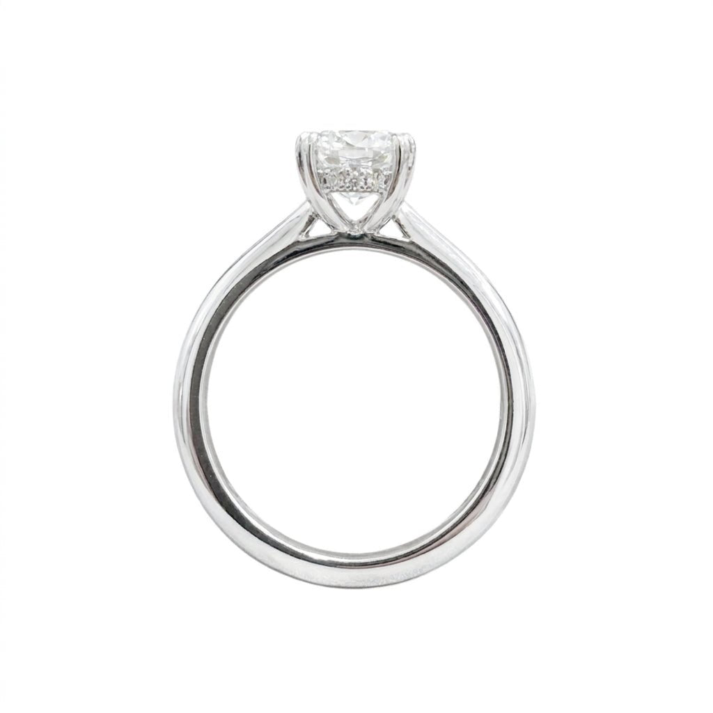 Lab Grown Diamond 9CT White Gold Princess Cut Ring -Lab Grown Diamonds