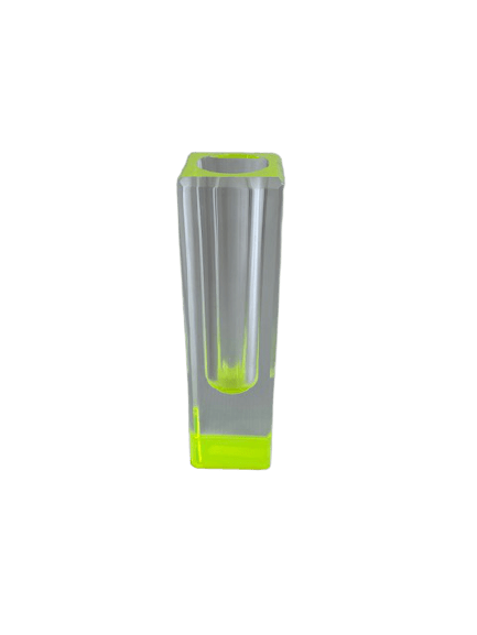 Laser Edge Vase Le Flour Bevelled (Orange)(Large) -Spilhaus