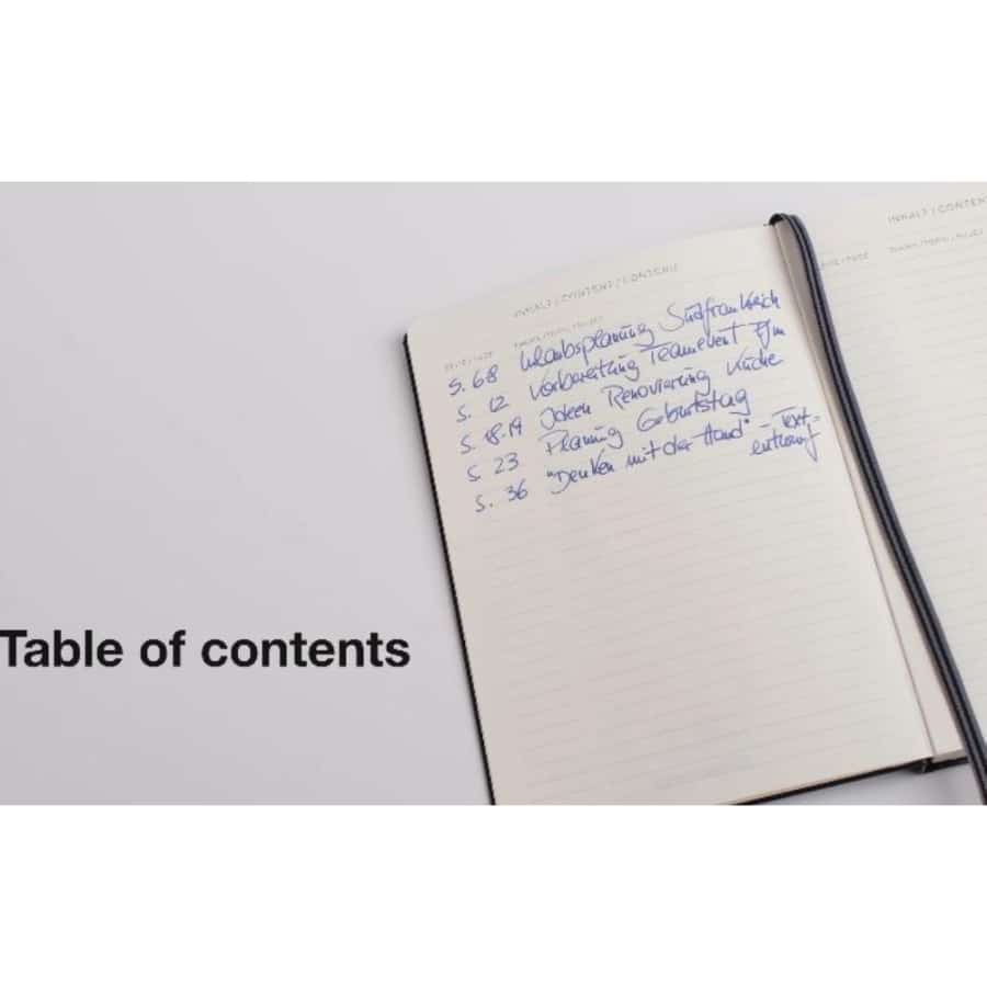 Leuchtturm1917 Notebook Medium (A5), Hardcover, 251 numbered pages, Dotted -Leuchtturm