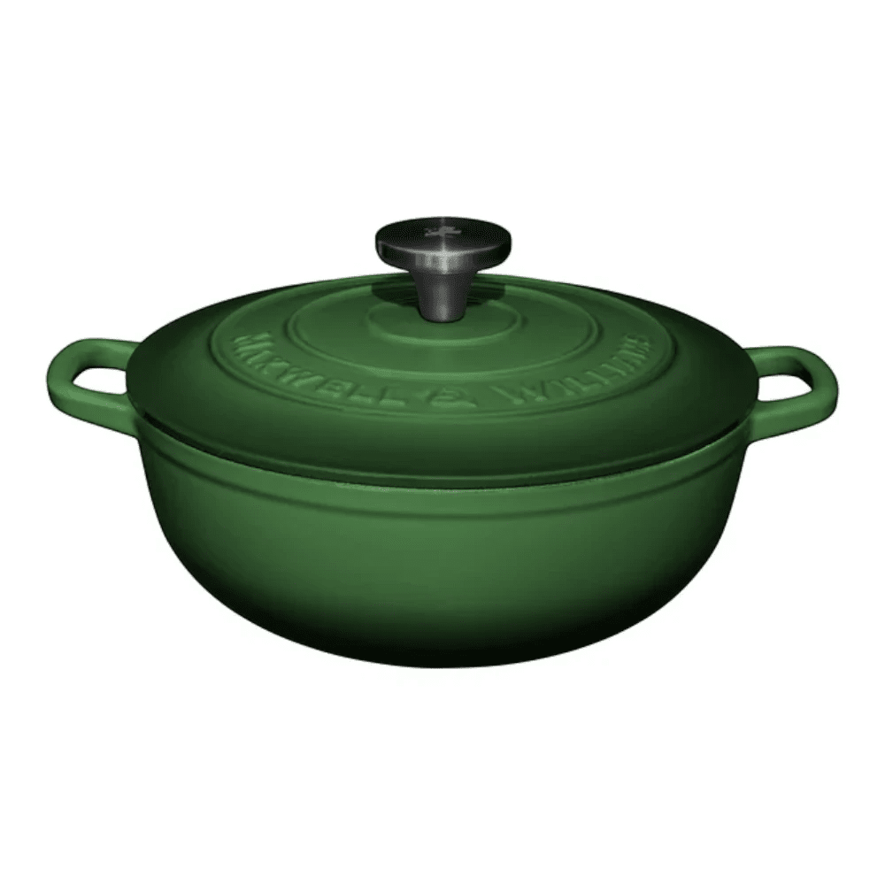 Maxwell & Williams Cast Iron Round Casserole 24CM / 3.3L Gift Box -Maxwell & Williams