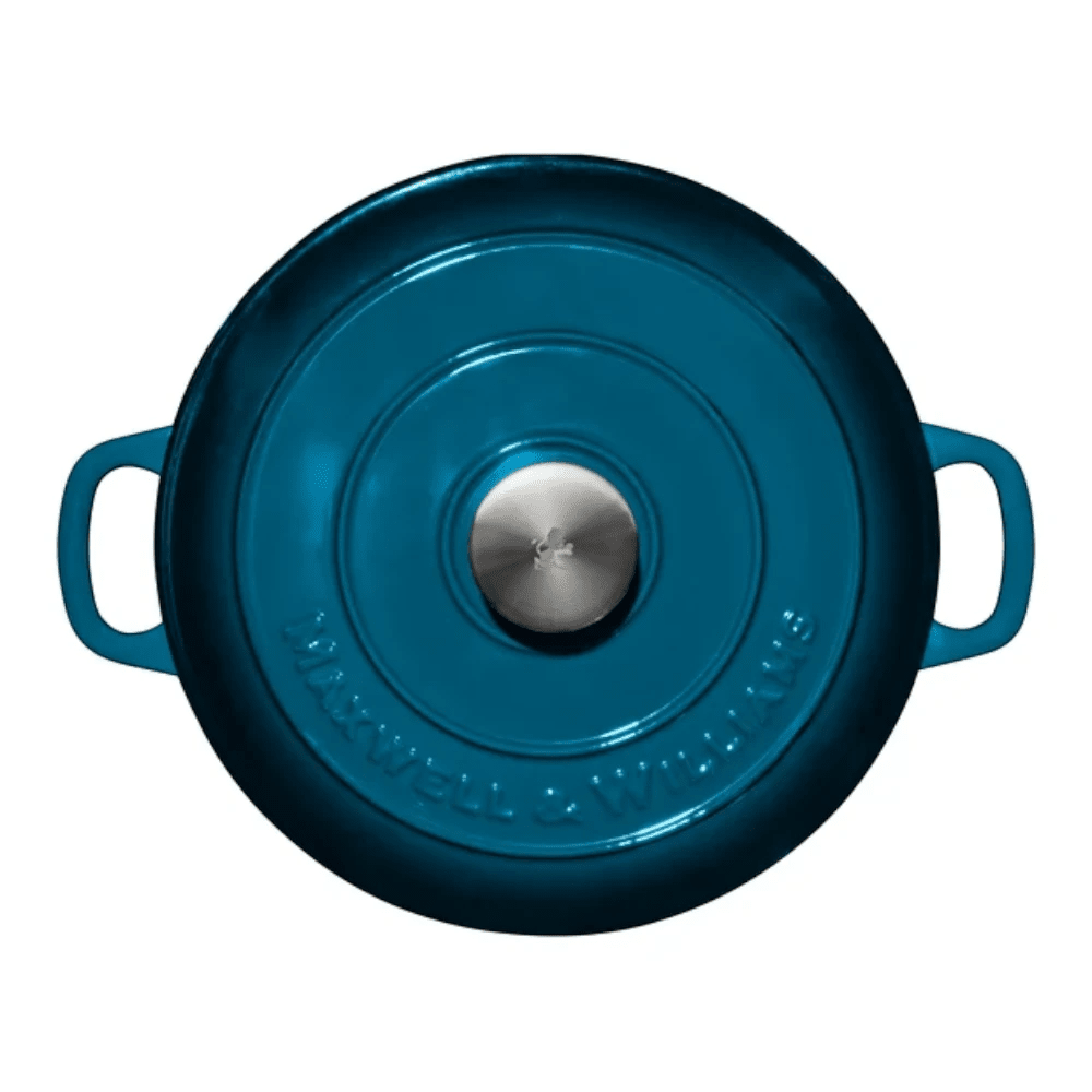 Maxwell & Williams Cast Iron Round Casserole 26CM / 4L Gift Box -Maxwell & Williams