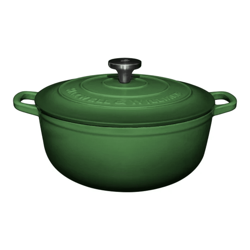 Maxwell & Williams Cast Iron Round Casserole 28CM / 6.2L Gift Box -Maxwell & Williams