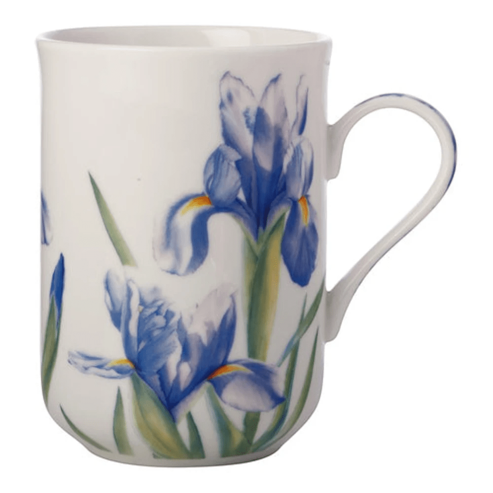 Maxwell & Williams Katherine Castle Floriade Mug 350ML Irises Gift Box -Maxwell & Williams