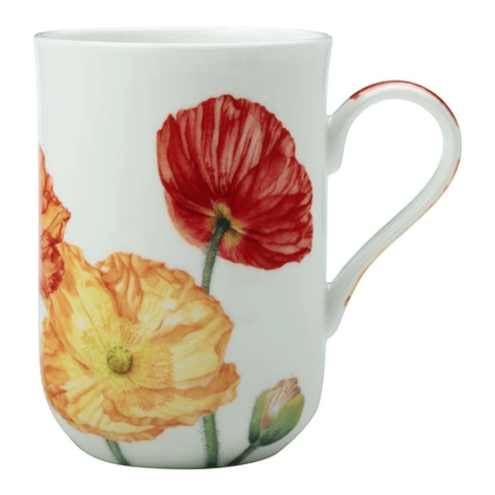 Maxwell & Williams Katherine Castle Floriade Mug 350ML Poppies Gift Box -Maxwell & Williams
