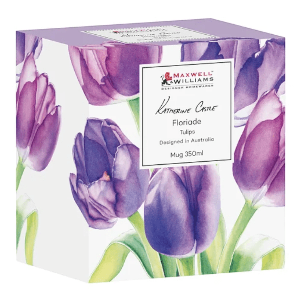 Maxwell & Williams Katherine Castle Floriade Mug 350ML Tulips Gift Box -Maxwell & Williams